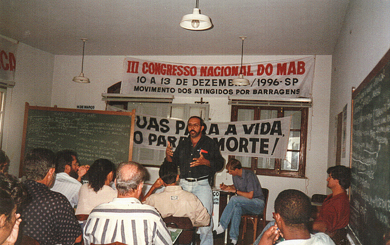 Registro do terceiro Congresso Nacional Do MAB em dezembro de 1996, em São Paulo / Foto: Acervo MAB