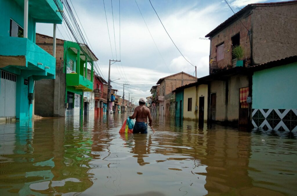 Rio Tocantins atingiu 12,76 metros acima do seu nível normal. Foto: Igor Meirelles / Coletivo de Comunicação do MAB