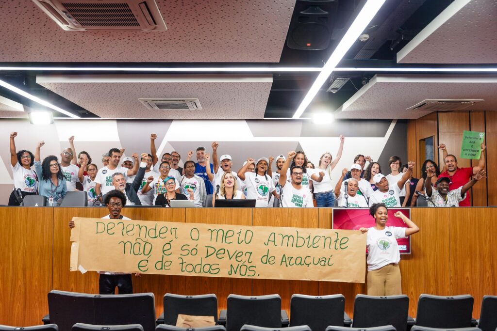 Audiência Pública realizada com a Comissão de Meio Ambiente e Desenvolvimento na Assembleia Legislativa de Minas Gerais. Foto: Luiz Rocha.