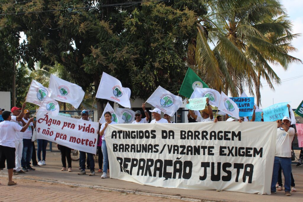 Atingidos e atingidas lutam há sete anos por reparação justa. Foto: Geosseia Ferreira / MAB
