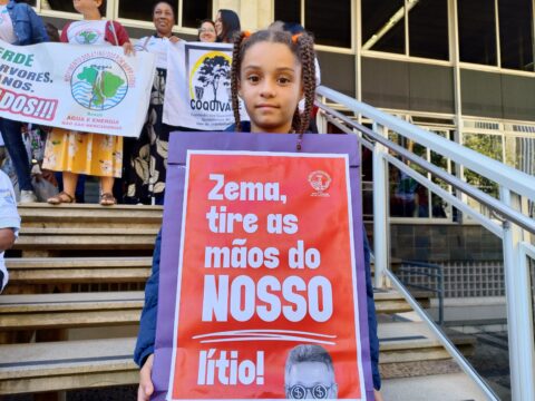 Integrantes do MAB participaram da Audiência Pública na Assembleia Legislativa de Minas Gerais, em Belo Horizonte. Foto: Amélia Gomes