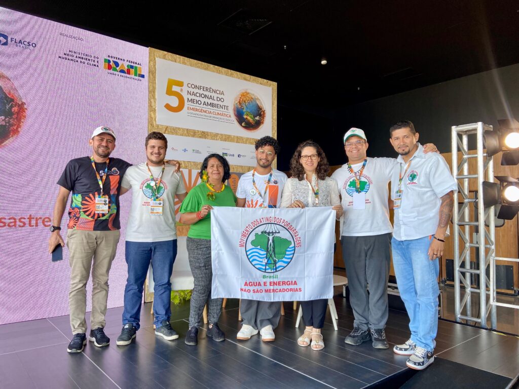 Atingidos na 5ª Conferência Nacional de Meio Ambiente, em Brasília. Foto: Arquivo MAB