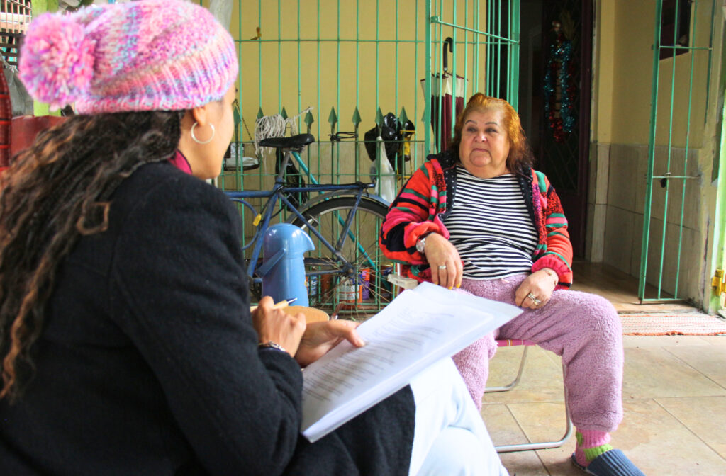 Durante as entrevistas, ficou claro que a enchente ainda não passou e é sinal de angústia e medo à população atingida. Foto: Victória Holzbach / MAB