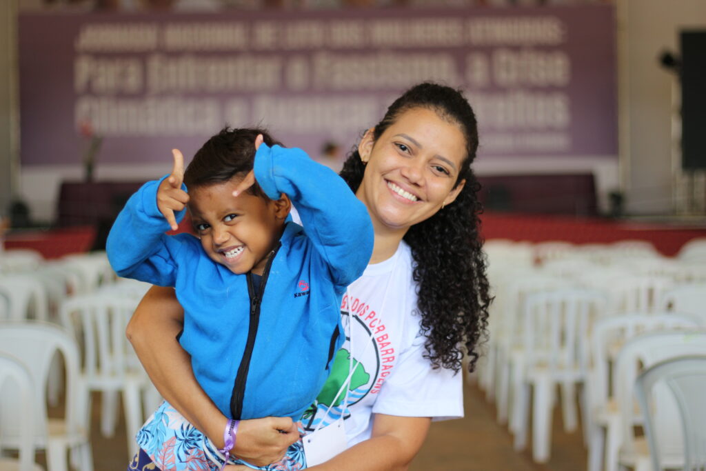 Samantha já participou de outras jornadas e espera que o encontro seja de fortalecimento das lutas das mulheres. Foto: Victoria Holzbach / MAB