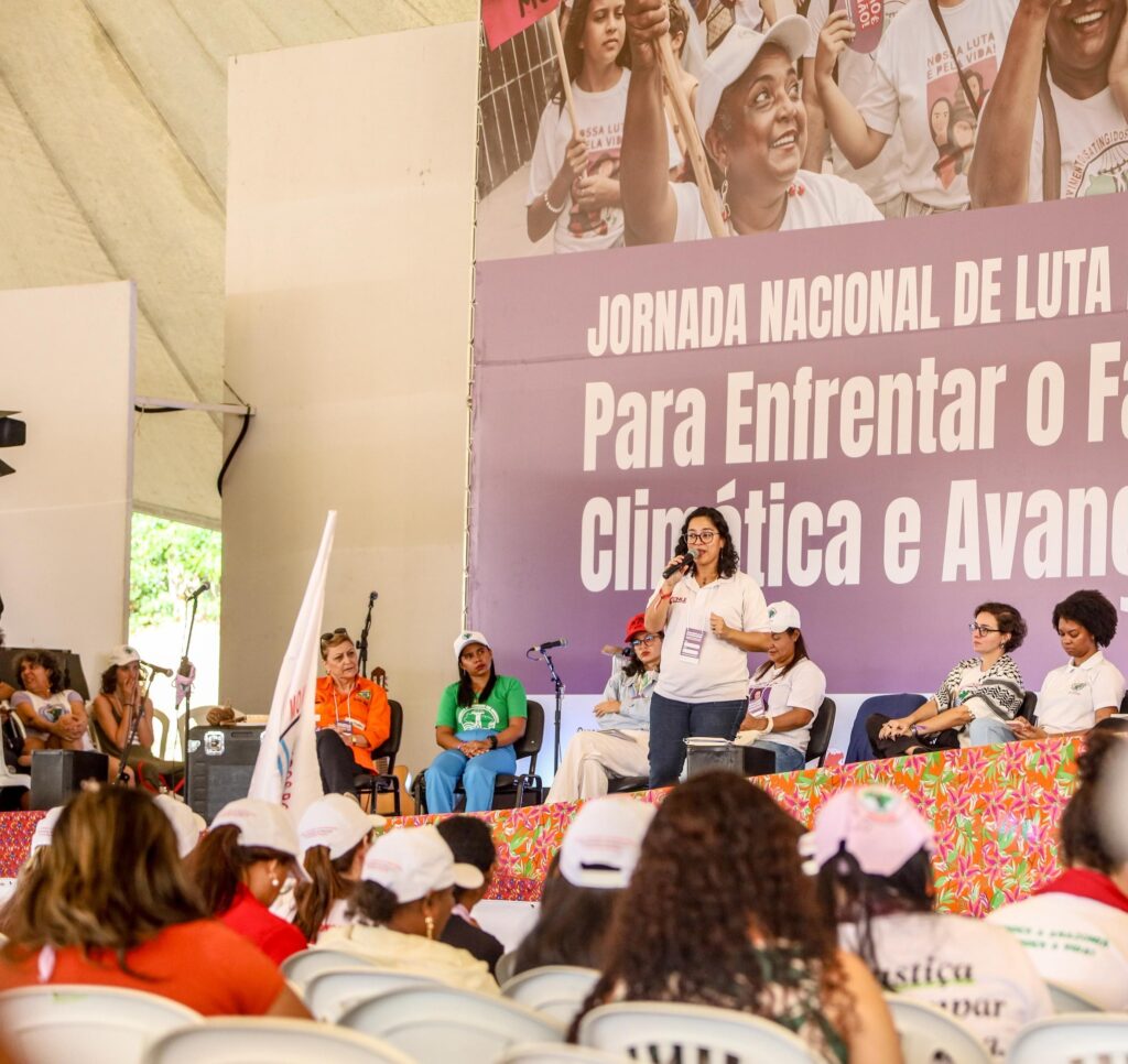 Fabíola Antezana apontou elementos da transição energética no Brasil e a importância do debate amplo e inclusivo sobre a questão. Foto: Nivea Magno / MAB