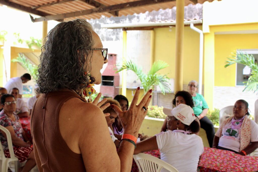 MAB promove intercâmbio entre atingidas de diversas regiões da Bahia. Fotos: Marcos Souza / MAB