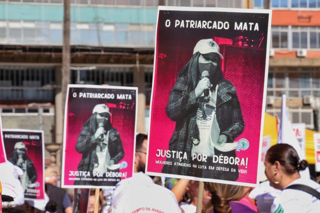 Quase três anos depois do feminicídio de Débora Moraes, o júri popular julga nesta quinta-feira (07) o assassino. Foto: Jorge Leão / BdF