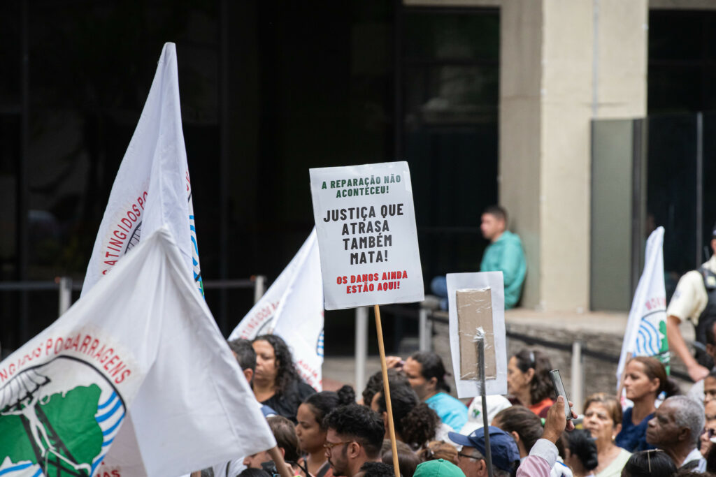 Jornada por Auxílio Emergencial e Reparação Integral convocada pelo MAB em 25 de setembro de 2025.
Foto: Fabiano Lana / Guaicuy