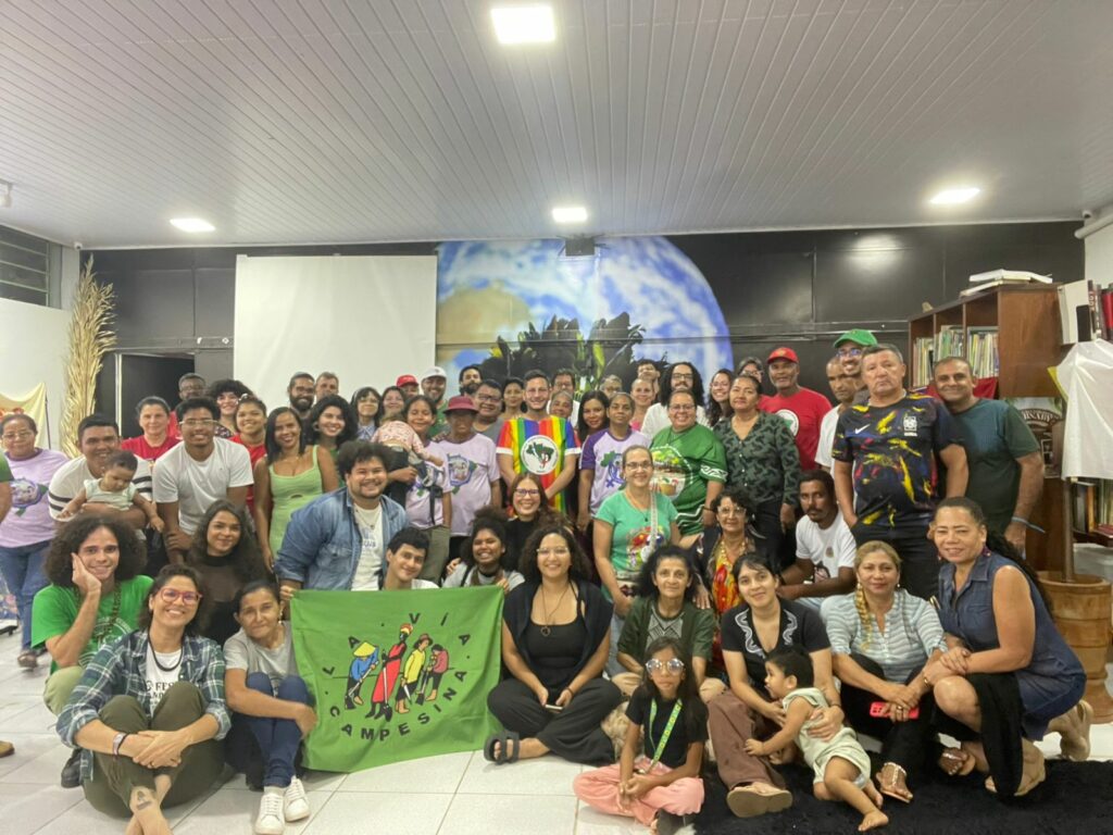 Público na atividade de lançamento do minidocumentário da 8ª Festa Camponesa. Foto: Evelyn Morales / UNIR