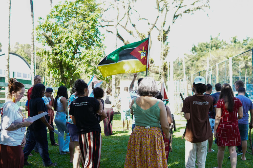Mística realizada durante a segunda etapa do curso. Foto: Joyce Silva / MAB