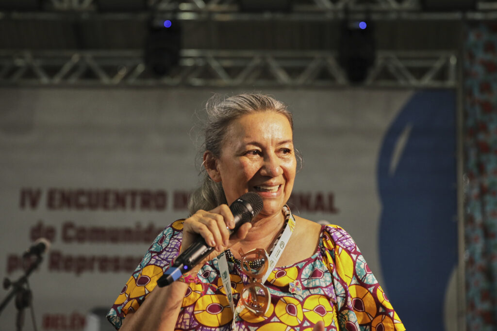Tatiana Roa, do Ministério de Ambiente e desenvolvimento Sustentável da Colômbia. Foto: Marcelo Aguillar / MAB