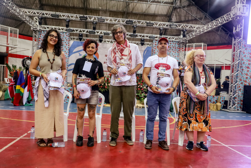 No Encontro Internacional, nossas dores e lutas se encontram. Foto: Nívea Magno / MAB