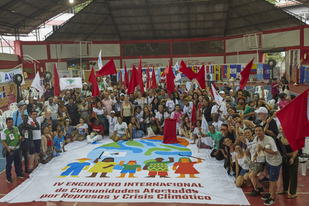 Plenária de criação do Movimento Internacional de Atingidos, no dia 11 de novembro, em Belém. Foto: Marcelo Aguilar / MAB