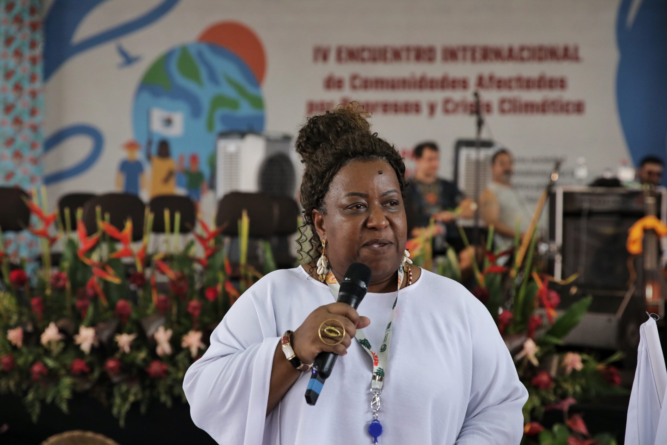 Ministra Macaé Evaristo na abertura do painel. Foto: Marcello Aguilar / MAB