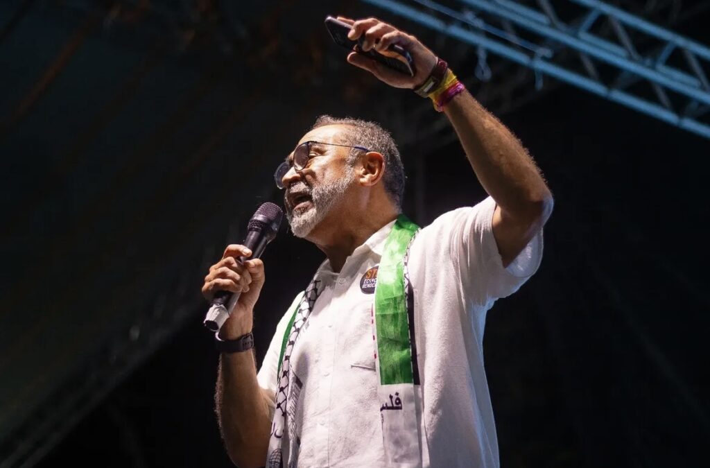 Ivan Gonzales, membro da comissão política da Cúpula dos Povos. Foto: Jerê Santos / MAM