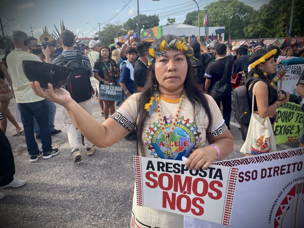 Norma Ferreira Chaves, Associação Indígena Unindo Etnias (AIUE), de Manaus. Foto: Rafael Zãn / MAB