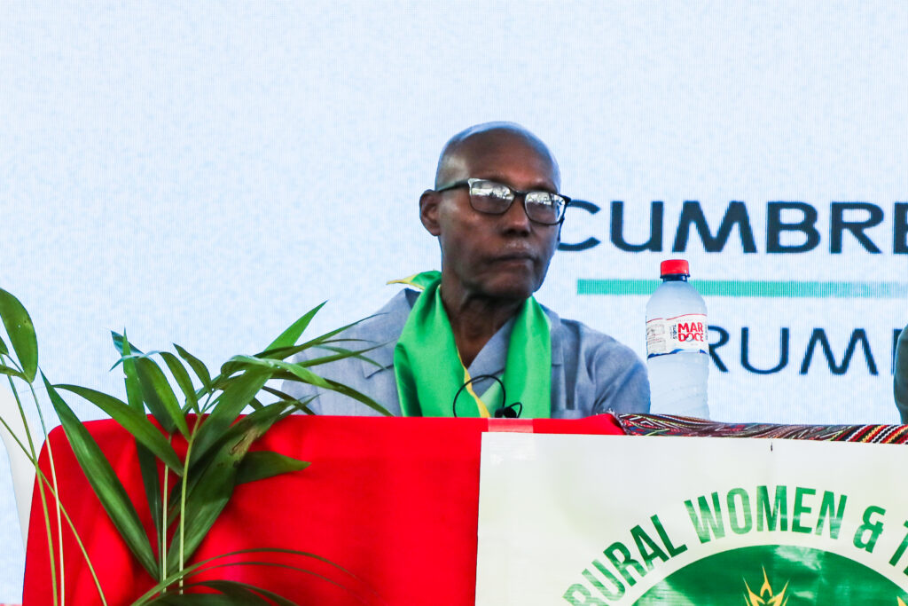 Chavannes Jean Baptiste, do Movimento Camponês de Papaye (MPP), no Haiti  Foto: Joka Madruga / MAB