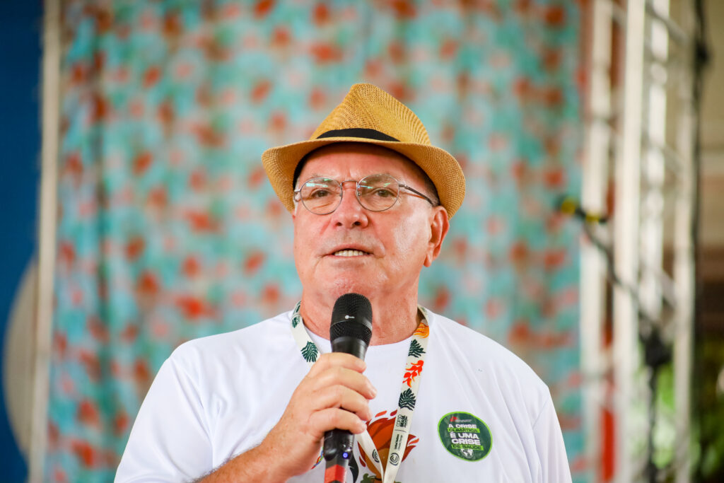 O vice-presidente da Fiocruz lembrou da relação histórica com o MAB e valorizou a parceria com o movimento. Foto: Nívea Magno / MAB