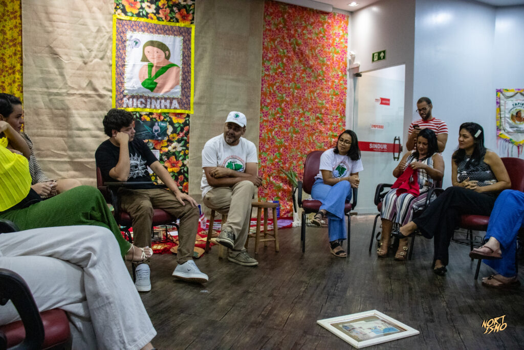 Roda de conversa entre familiares, amigos e companheiros de luta. Foto: Nortismo Produções