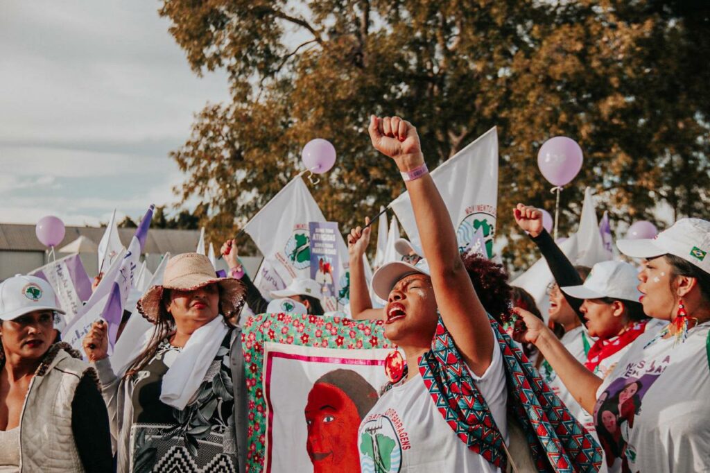 É a luta intensa e incansável das mulheres que garante a conquista de direitos. Foto: Nane Camargos / MAB