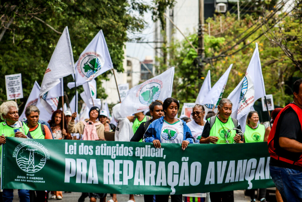 Ato em Belo Horizonte pela implementação de direitos garantidos pela PNAB. Foto: Nívea Magno / MAB