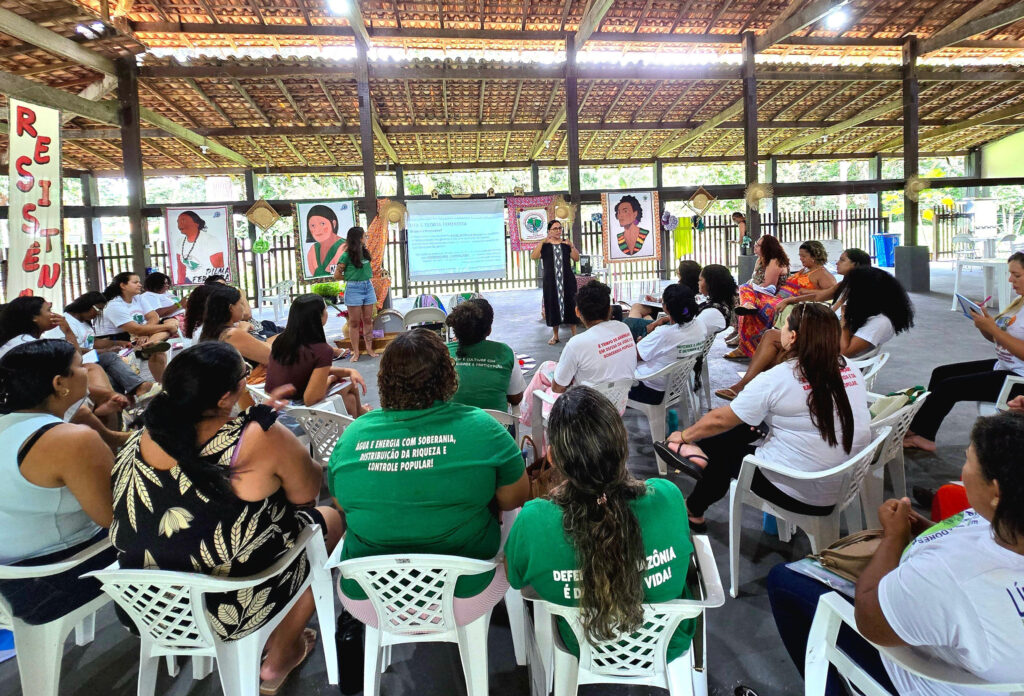 Abaetetuba acolheu o encontro de mulheres do Pará, no último fim de semana. Foto: Jordana Ayres / MAB