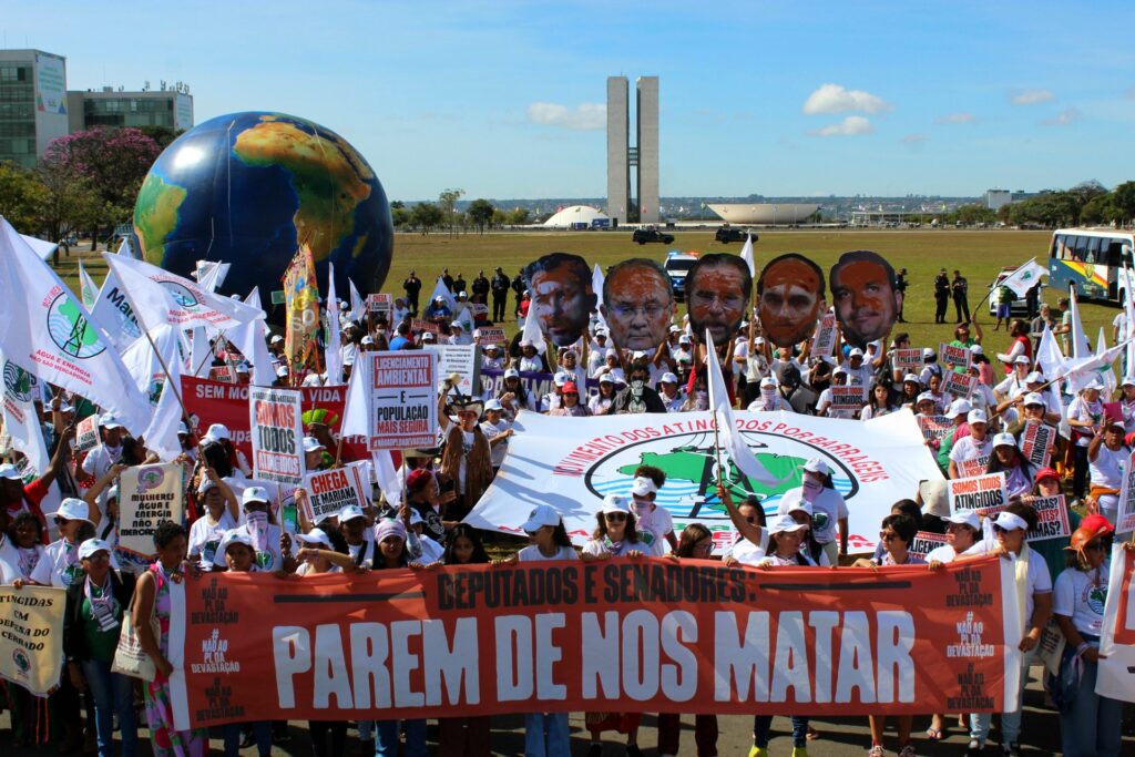 Atingidos estarão em Brasília de 15 a 17 de abril em mais uma jornada de luta pela garantia de seus direitos. Foto: Joyce Silva / MAB