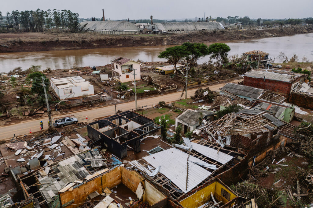 O Vale do Taquari foi uma das regiões mais atingidas pelas enchentes em 2023 e 2024. Foto: Francisco Proner