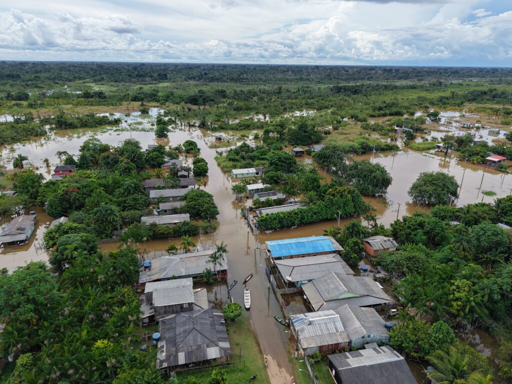 Distrito de São Carlos, localizado no Baixo Madeira, em Porto Velho (RO). Foto: Laércio Cavalcante / MAB
