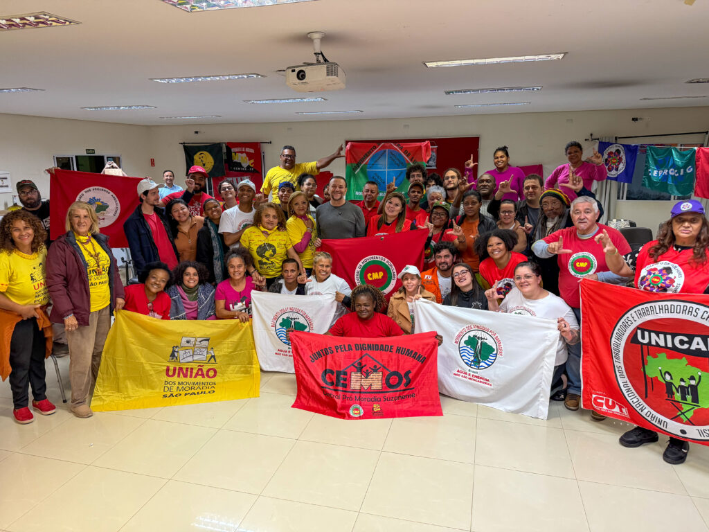 Diversos movimentos participaram com seus representantes desta etapa da formação. Foto: Tamires Pinheiro / MAB