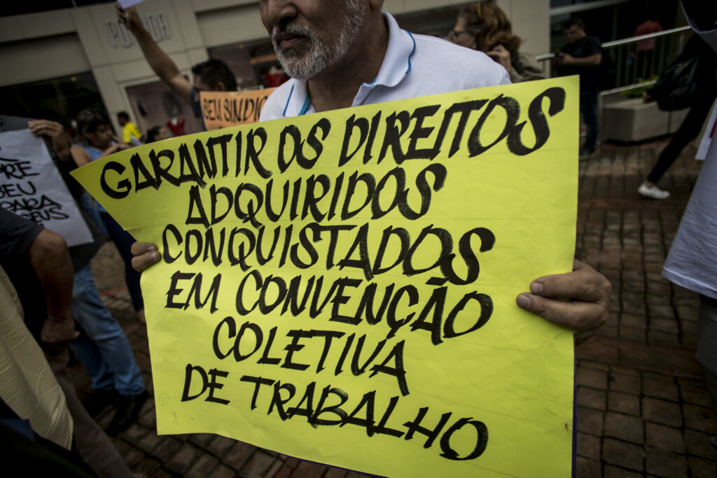 Mobilização nacional contra a reforma da previdência. Foto: Mídia NINJA