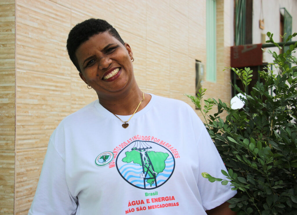 Jeizi em Jequié, em agosto de 2025. Foto: Victória Holzbach / MAB