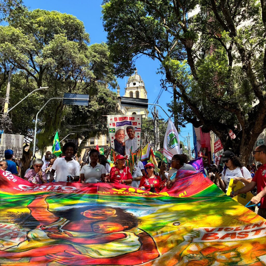 32° Grito dos Excluídos e Excluídas, em Salvador (BA). Foto: Dalila Santos / MAB
